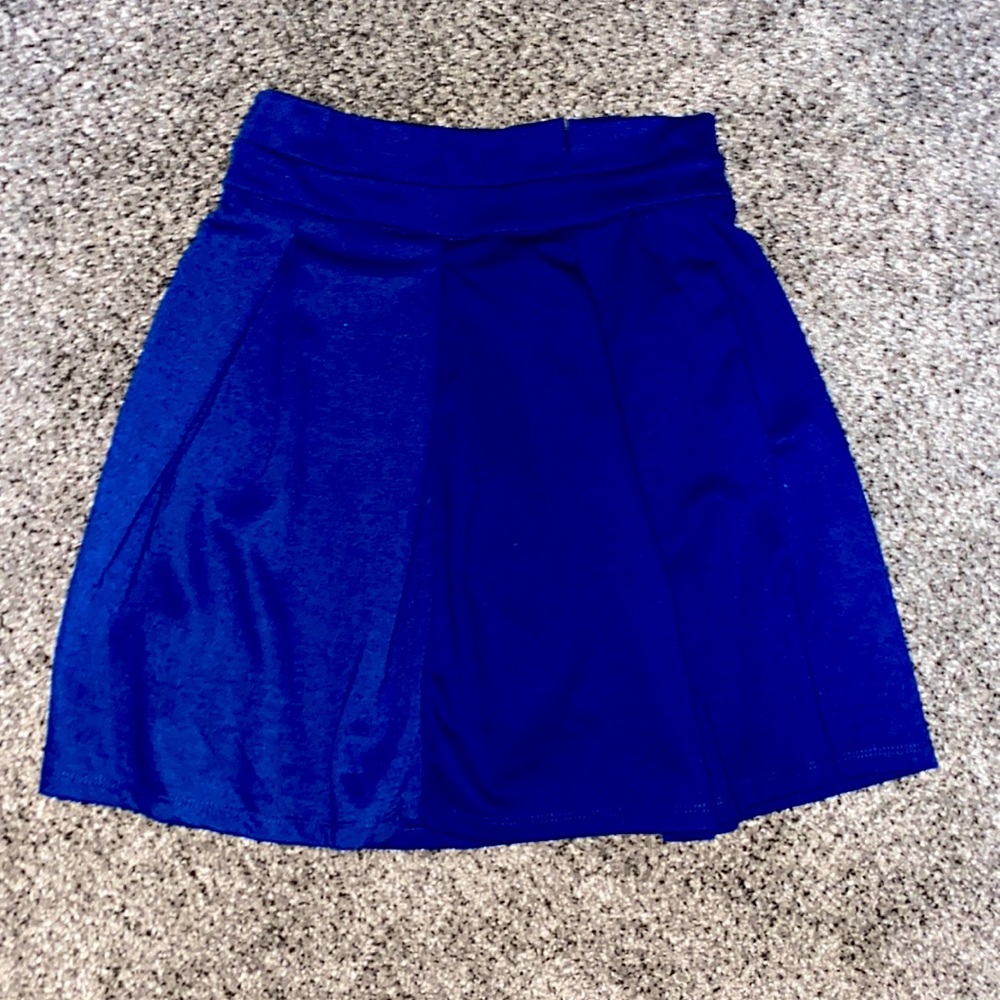 Blue skirt